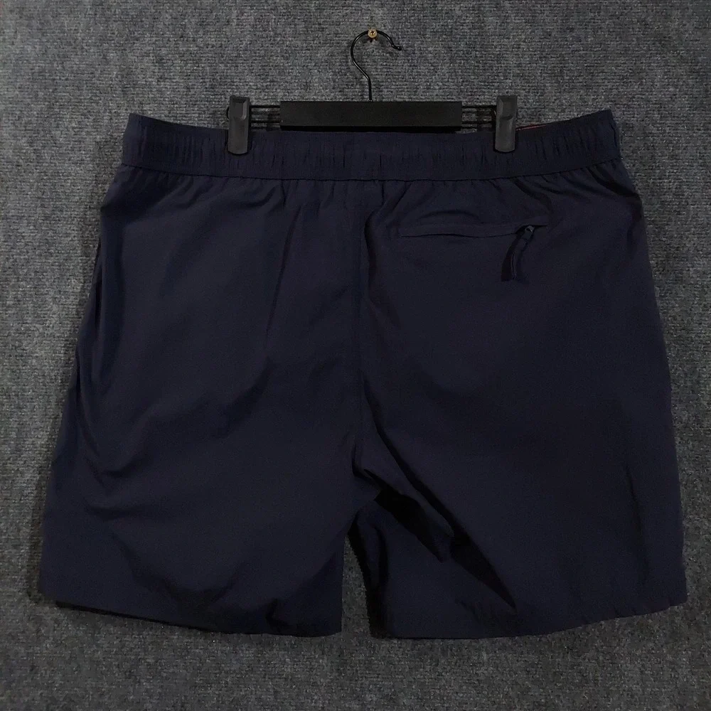 Carbon2cobalt Shorts Mens 2XL Navy Swim Trunks Quick Dry Lined Elastic‎ Waist